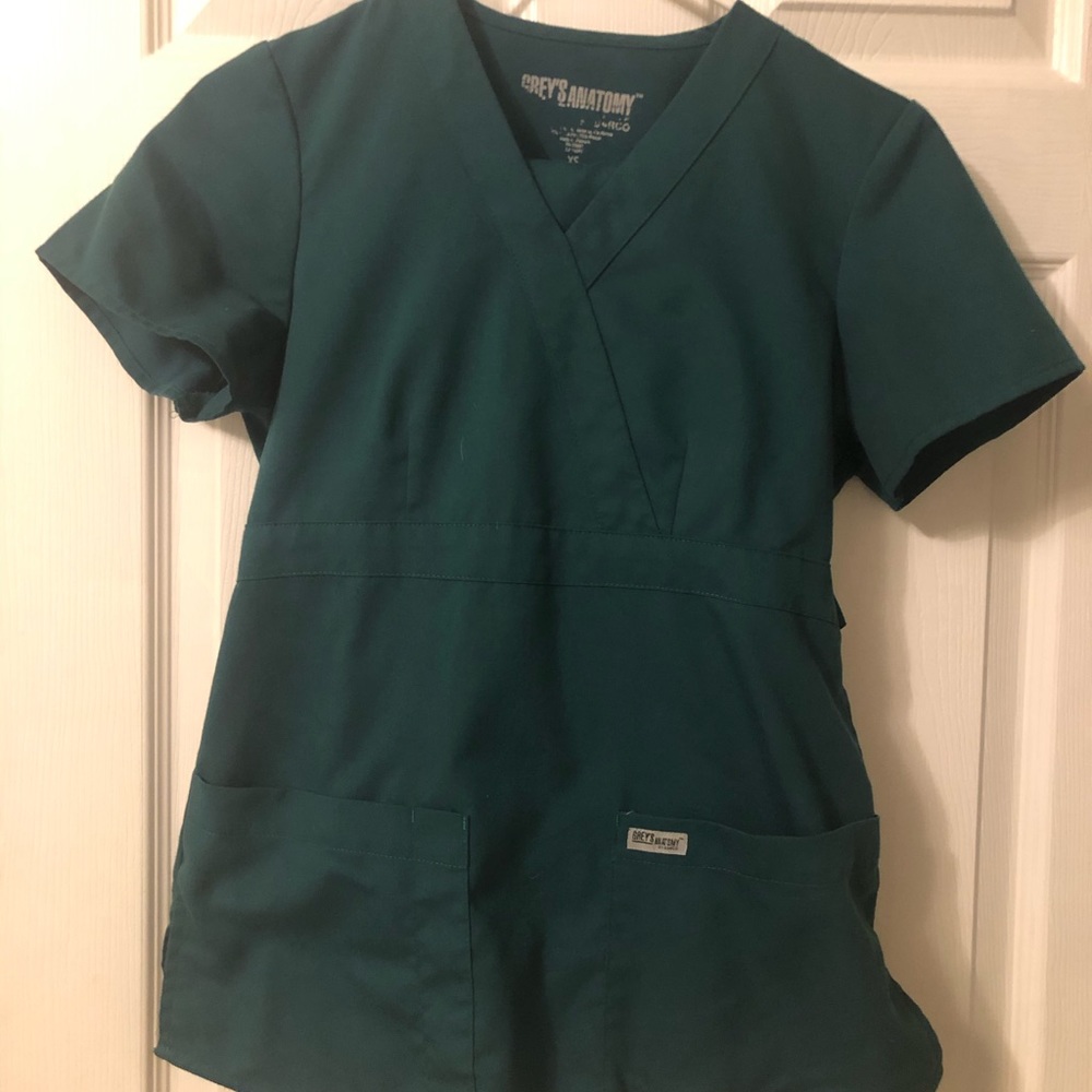 Hunter green scrubs